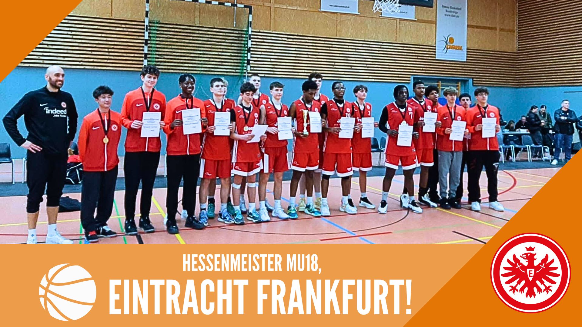 Hessenmeister der MU18 – Eintracht Frankfurt